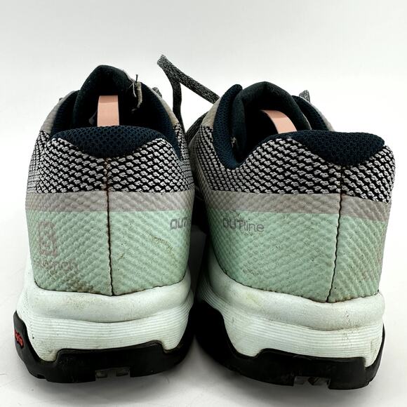 Salomon Outline GTX Gore-Tex Hiking Trail Running Sneakers Shoes Lace Up Blue 9 - Picture 5 of 7